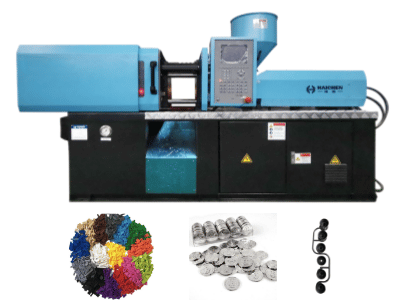 Application of small injection molding machine