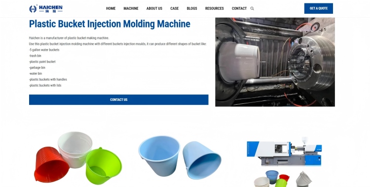 bucket making machine
