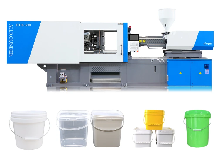 injection molding machine for plastic bucket