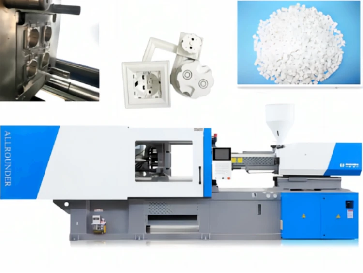 wall switch injection molding machine