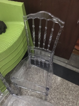 Transparent chair