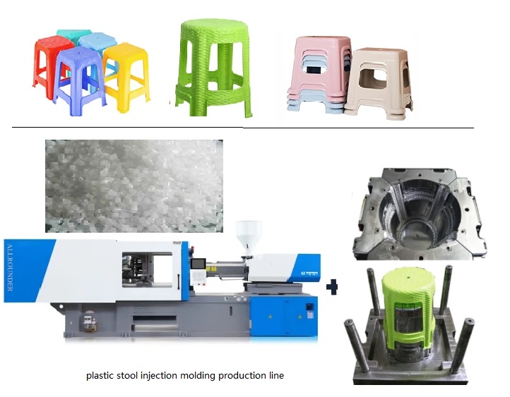 plastic stool injection molding production line