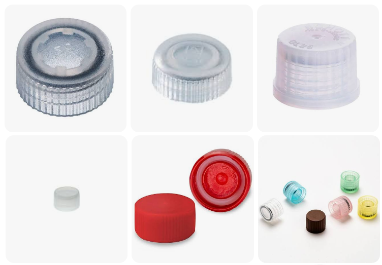 Screw plastic caps