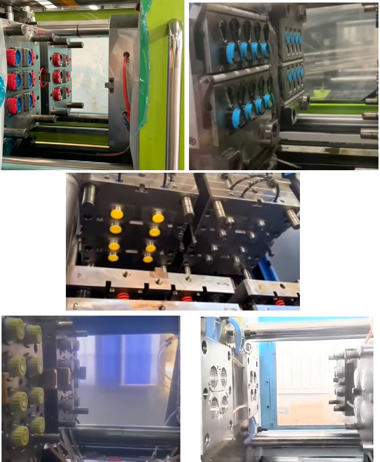 Two-color injection molding