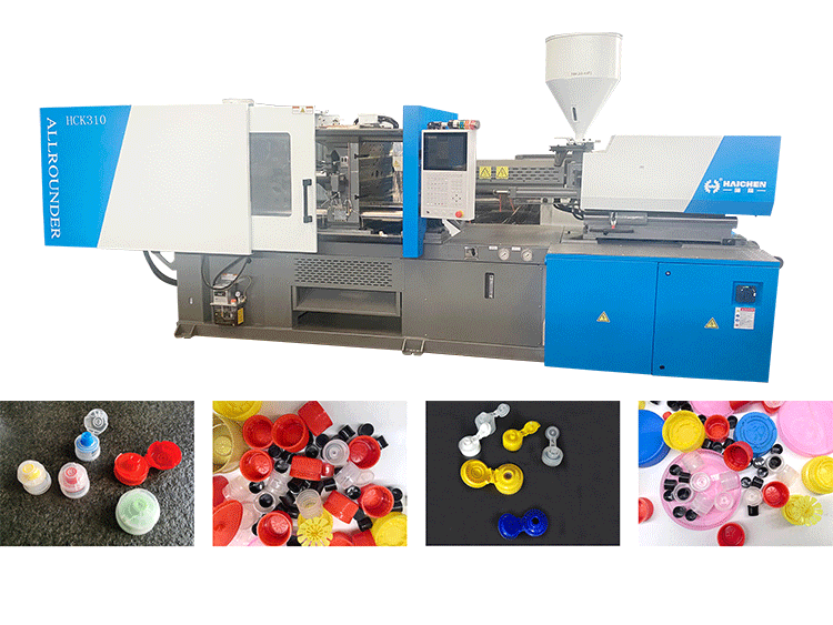 Injection molding machine for bottle cap