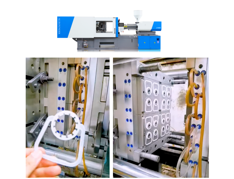 oil bottle handle injection