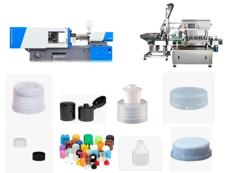 machines for plastic caps