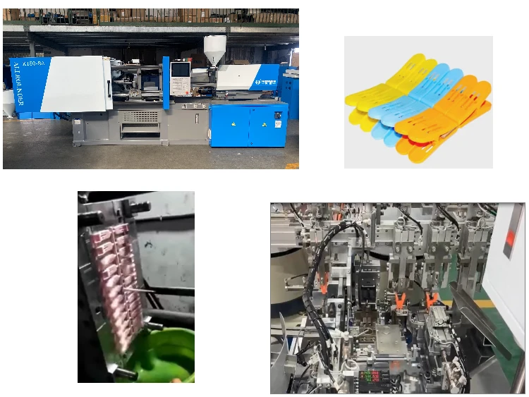 injection molding machines for plastic clips