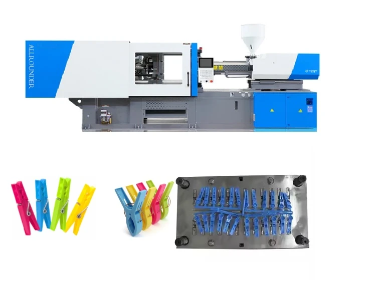 plastic clothespins injection molding machine