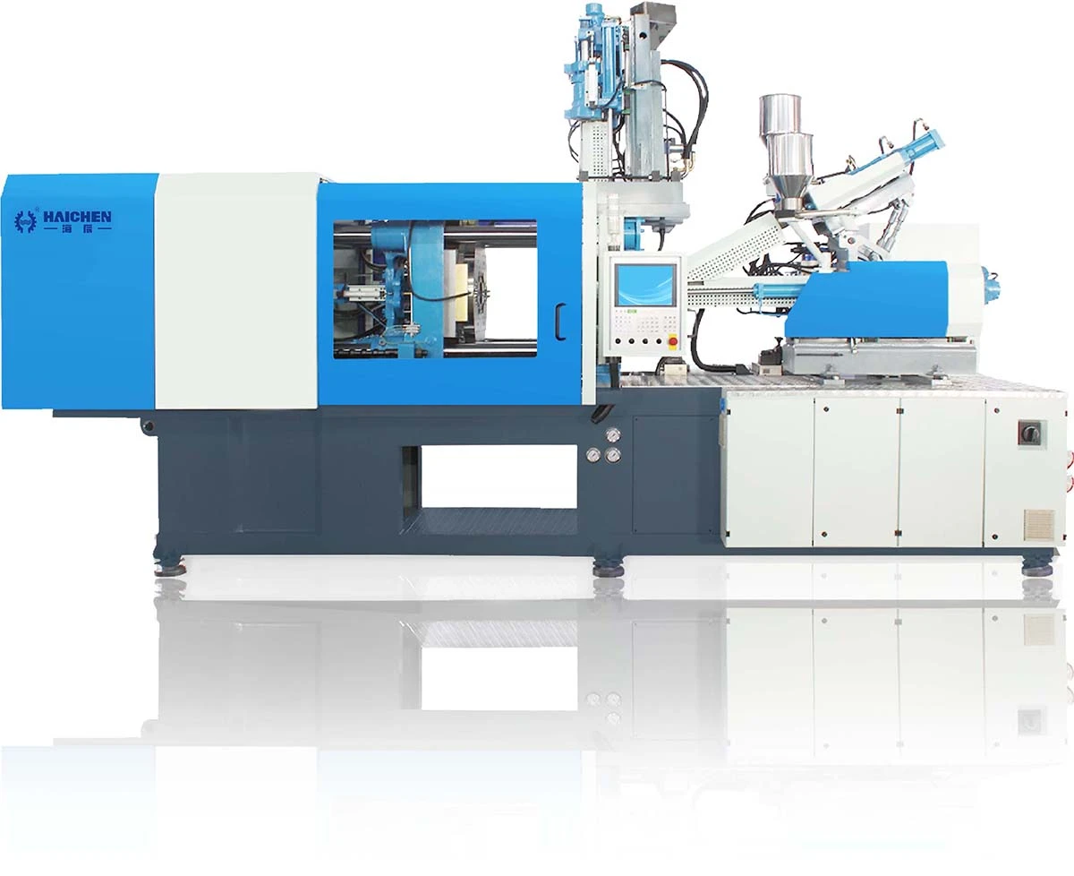 Haichen two-color injection molding machine for plastic plant production