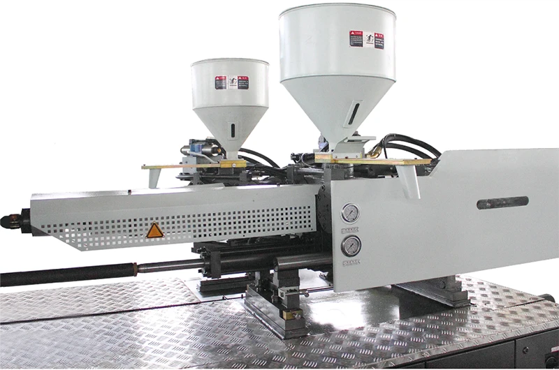 Haichen two-color injection molding machine with dual injection screws and barrels