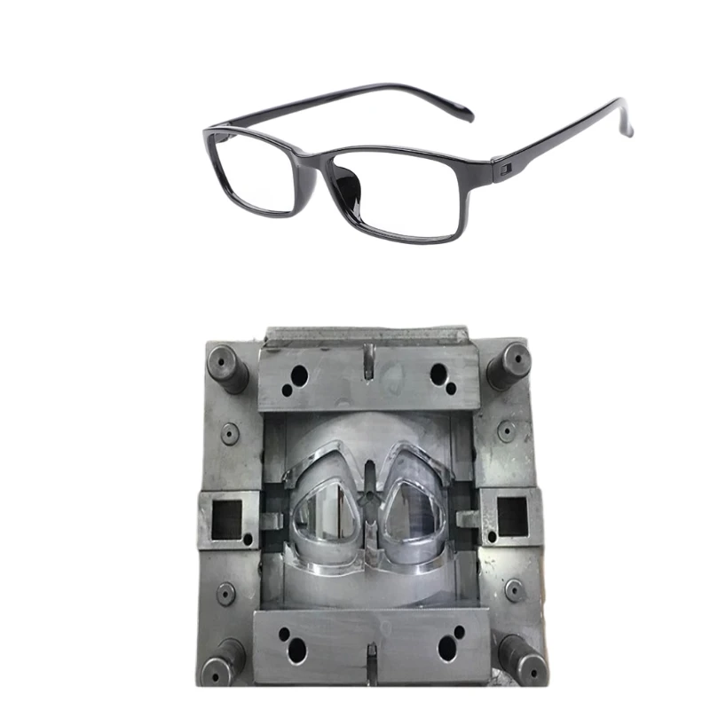 Plastic eyeglass frames